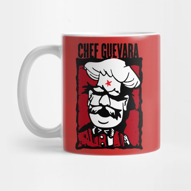 Chef Guevara by Alema Art